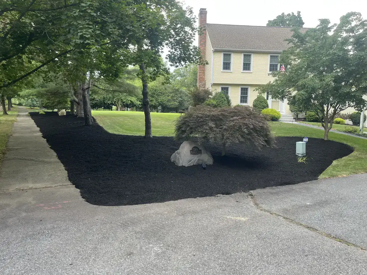 Mulch installation - After