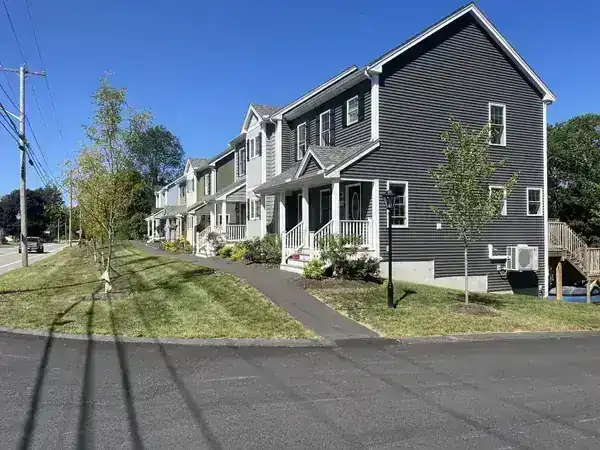 Commercial townhouse community landscaping - angle 3